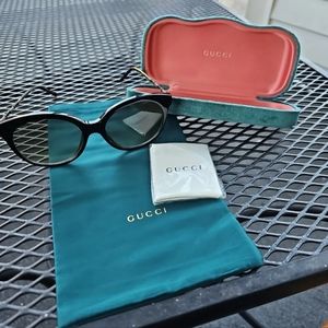 Gucci Women Sun Glasses GG 0653S BLACK